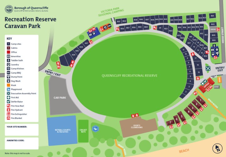 0611 QUE Recreation Reserve Map FA