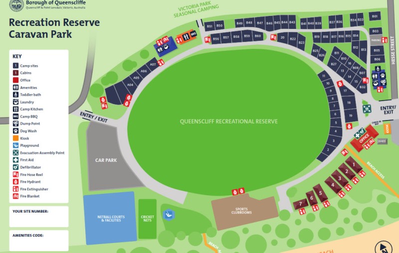 0611 QUE Recreation Reserve Map FA