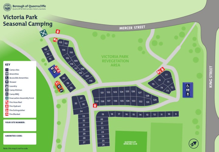 0611 QUE Victoria Park map FA